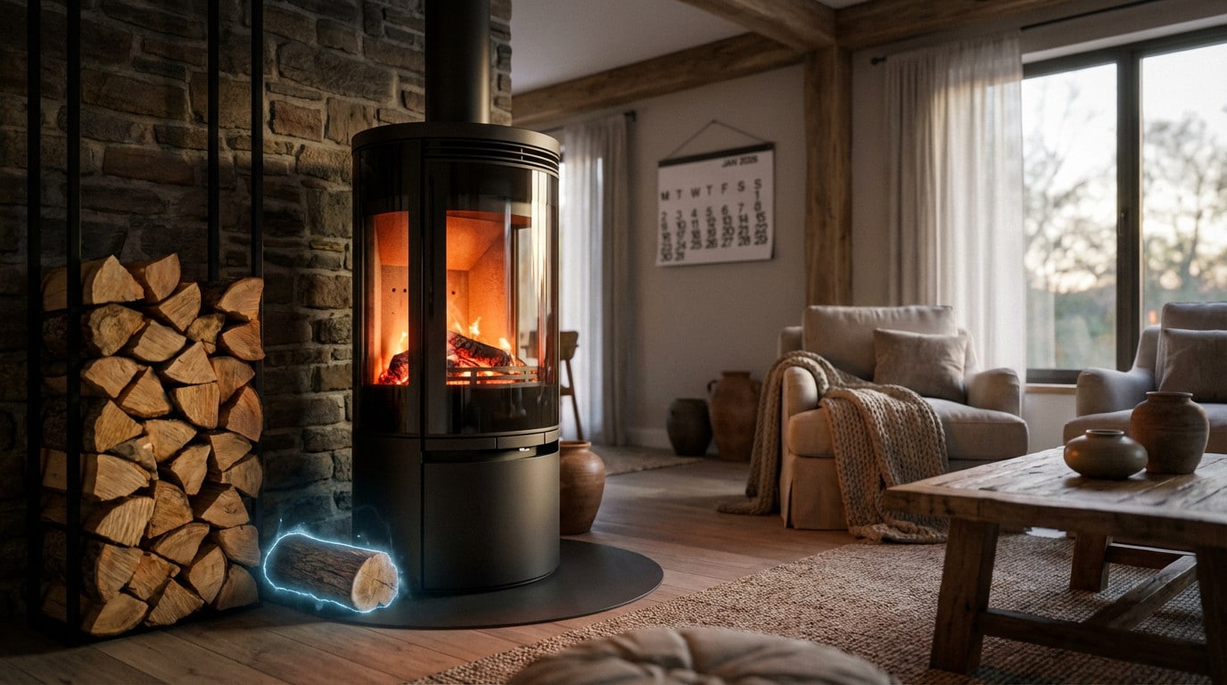 cozy hearth mystical glow