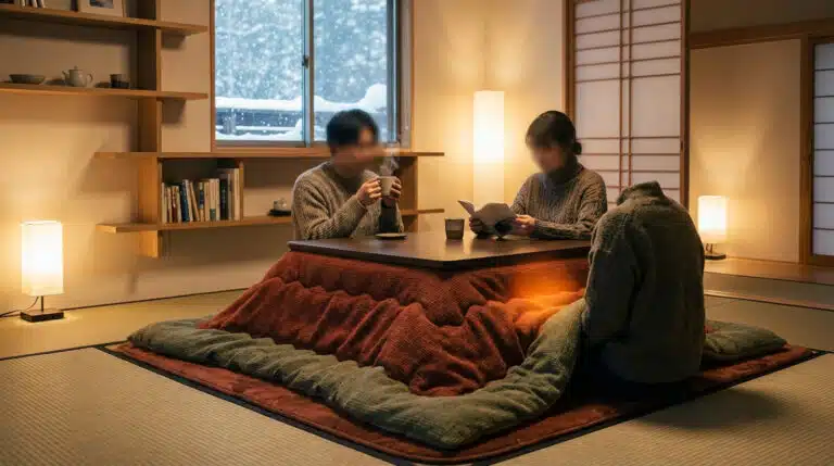 Kotatsu : la table chauffante japonaise économique