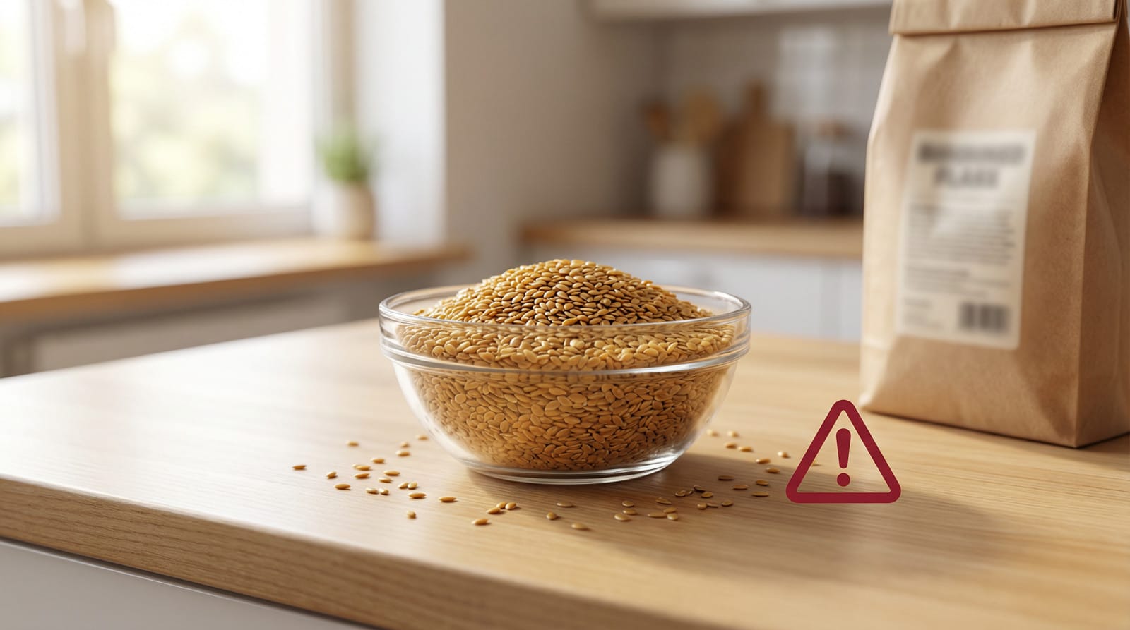 Graines de lin : ces paquets vendus en magasins bio rappelés pour cause de produits chimiques