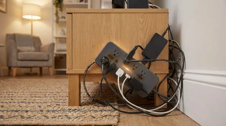 overloaded power strip hidden household danger