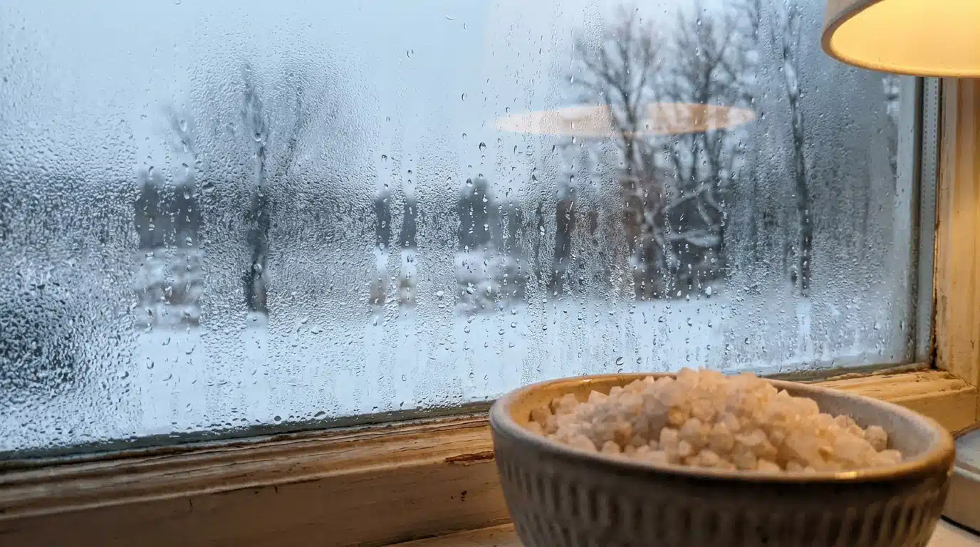 Condensation sur les fenêtres : cet ingrédient à moins de 30 centimes y met fin à coup sûr