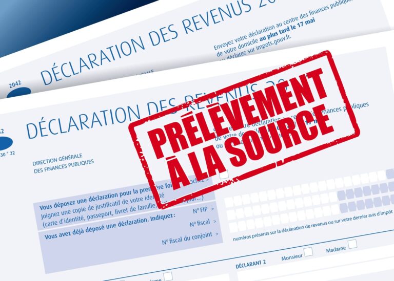 prélèvement à la source taux, grille et calcul